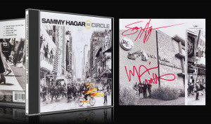 Sammy Hagar (Montrose, Van Halen)-Crazy Times-2022- signed Hagar - Michael Anthony